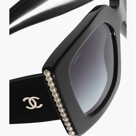 square logo chanel|Square Sunglasses .